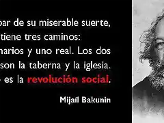 Bakunin, frase