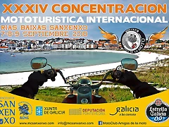 7 al 9 de septiembre - XXXIVª concentración mototurística internacional 7 al 9 de septiembre - XXXIVª concentración mototurística internacional