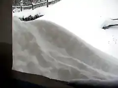 Nieve en Ushuaia, Tierra del Fuego, Patagonia