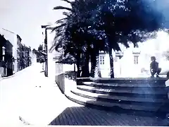 plaza de arriba en los aos cincuenta