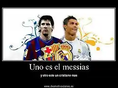 Messi y Cristiano