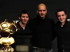 Guardiola y sus idolos