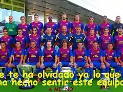 Equipo del Barsa