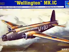 Trumpeter - Vickers Wellington Mk.IC - 1-72