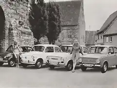 Heilbronn - Fotoshooting mit Fiat 500, 770, 850 N, 850 S, 1971 x