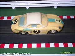 Berlineta Interlagos Amarillo chasis caja negro Berlineta Interlagos Amarillo chasis caja negro