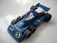 F1 Tyrrell P34 azul ruedas A