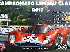 CARTEL LE MANS CLASSIC 2017