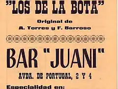 Los de la Bota (Libreto)