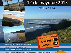 CLUB DE PESCA SANTA TERESITA - Concurso a cant de piezas - Playa Morgan 2013