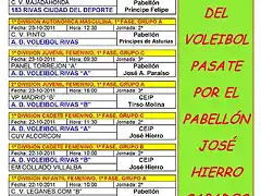 HORARIO 23-10-2011