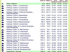 HORARIO HORARIO
