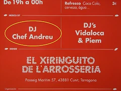 DJ Chef Andreu DJ Chef Andreu