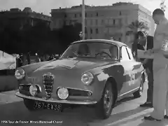 Alfa Romeo - TdF'56 - #39 - Mmes Blancoud - Chanal