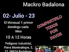 Makro Badalona 2-7-23