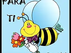 ABEJA PARA TI LUNA  GIF