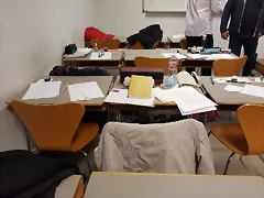 En clase