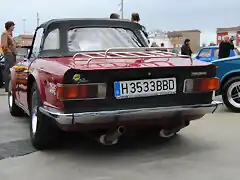 Triumph TR6 (Trasera)