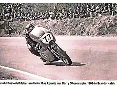 Barry Sheene sobre una Bultaco TSS