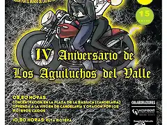 cartel IV aniversario aguiluchos