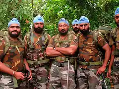 Soldados de las fuerzas especiales de la India