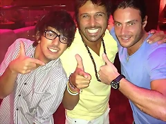 Hugo, Aless y Dani 16-8-2012 Hugo, Aless y Dani 16-8-2012