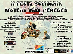II FESTA SOLIDARIA MOTERA BAIX PENEDES II FESTA SOLIDARIA MOTERA BAIX PENEDES