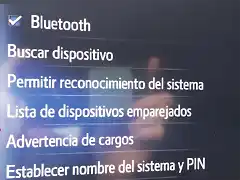 bluetooth advertencia