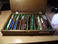 caja de plumas artesanal 003