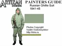 painters guide russian ghillie 1943