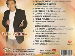 Los Lamas ? Inolvidable CD 2012 Back