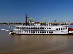 Creole Queen navegando por el Mississippi