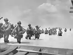 Plcido desembarco en Tarawa. Noviembre 1943