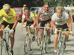 TOUR 1984-ETA.LES CHEFS DETAT-LEMOND-FIGNON-HINAULT