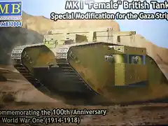 Master Box - Mk.I Female British Tank - 1-72