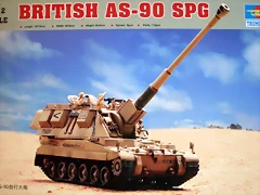 Trumpeter - British As-90 SPG - 1-72