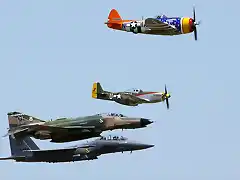 P-47_Thunderbolt, P-51_Mustang, F-4_Phantom, F-15_Strike_Eagle