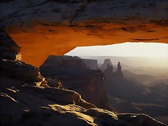 First Light on Mesa Arch, Canyonlands National Park, Utah First Light on Mesa Arch, Canyonlands National Park, Utah