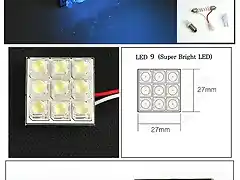 Modulo 9 led\'s super brillo.BOMB-ML-1267495225.Knbox