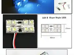 Modulo 8 led\'s super brillo.BOMB-ML-1267495495.Knbox