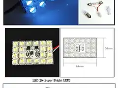 Modulo 20 led\'s super brillo.BOMB-ML-1267494739.Knbox