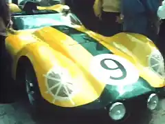 Claude Dubois Lister Jaguar Le Mans \'58