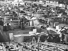 North-American-P51-Mustang-Factory