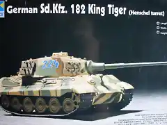 Trumpeter - Sd.Kfz.182 King Tiger (Henschel Turret) - 1-72