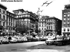 Roma piazza Barberini Italia
