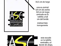 tablillas metracrilato