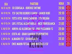 OctavosCopaReinaFUTSAL2425-Horarios