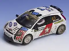 SCX FORD FIESTA RALLY JWRC BARRO 61620 CIRCUITO 2005 TECNITOYS 2