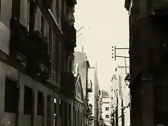 Barcelona c. Miquel Bleach desde c. del Callao 1970