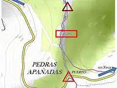 mapa cima pedras apa?adas